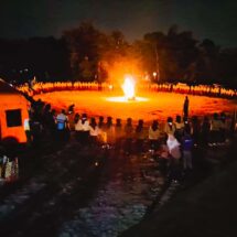 Kemah Bakti Pangkalan SMA-SMK Pembangunan Karangmojo: Membangun Kemandirian dan Kepedulian