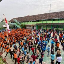 Gerakan Aksi Bergizi Serentak 2024 di SMP, SMA, SMK Pembangunan Karangmojo